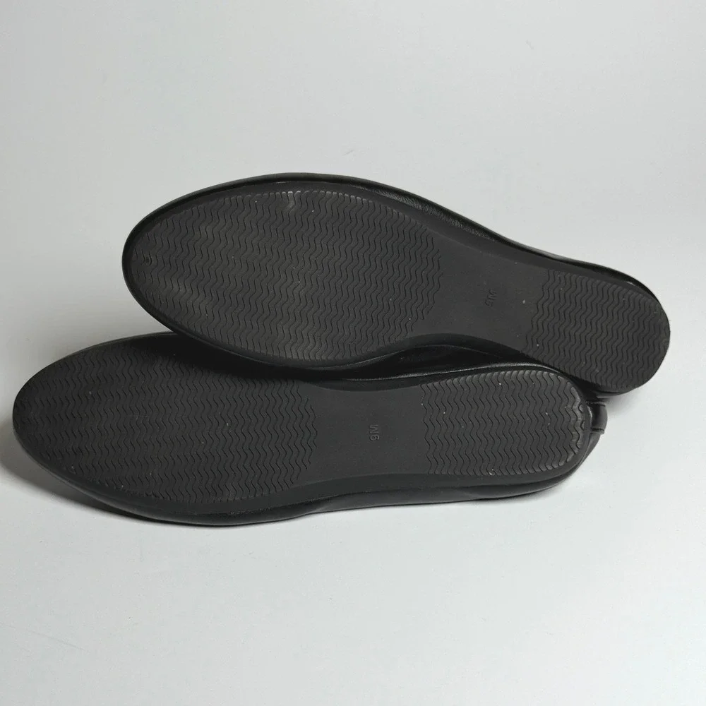 Cushionaire Wink Black Memory Foam Ballet Flats Womens 9M Slip On Comfort Shoes - Picture 9 of 11